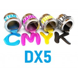 Encre UV DX5 1 couleur matériaux souples imprimante UV à plat