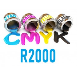 Encre UV R2000 R1800 1 couleur matériaux rigide 250 ml, 500 ml, 1000 ml