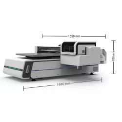 Imprimante UV A1 60 cm par 90 cm table aspirante 3 têtes d'impression