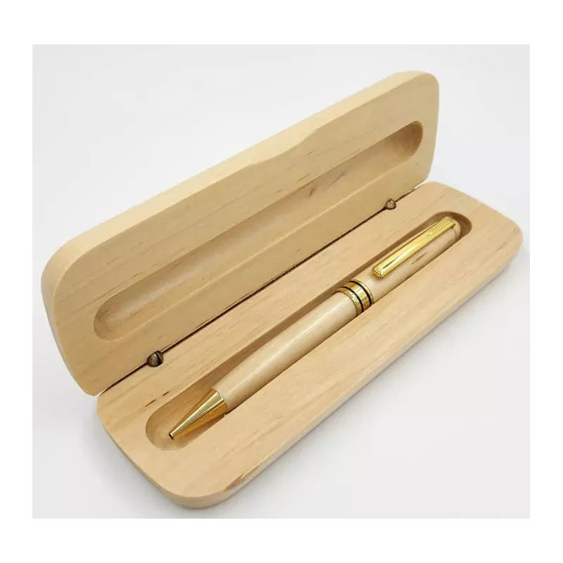 Stylo Plume En Bois Personnalisé Avec Nom - Cadeau élégant Pour Homme Ou Femme - Boîte En Bois Et Dédicace Incluses - Fabrication Italienne, Rechargeable