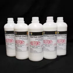 Pré traitement DTG coton fibre naturel blanc et noir 500ml, 1L et 5 litres http://uv-print-france.com